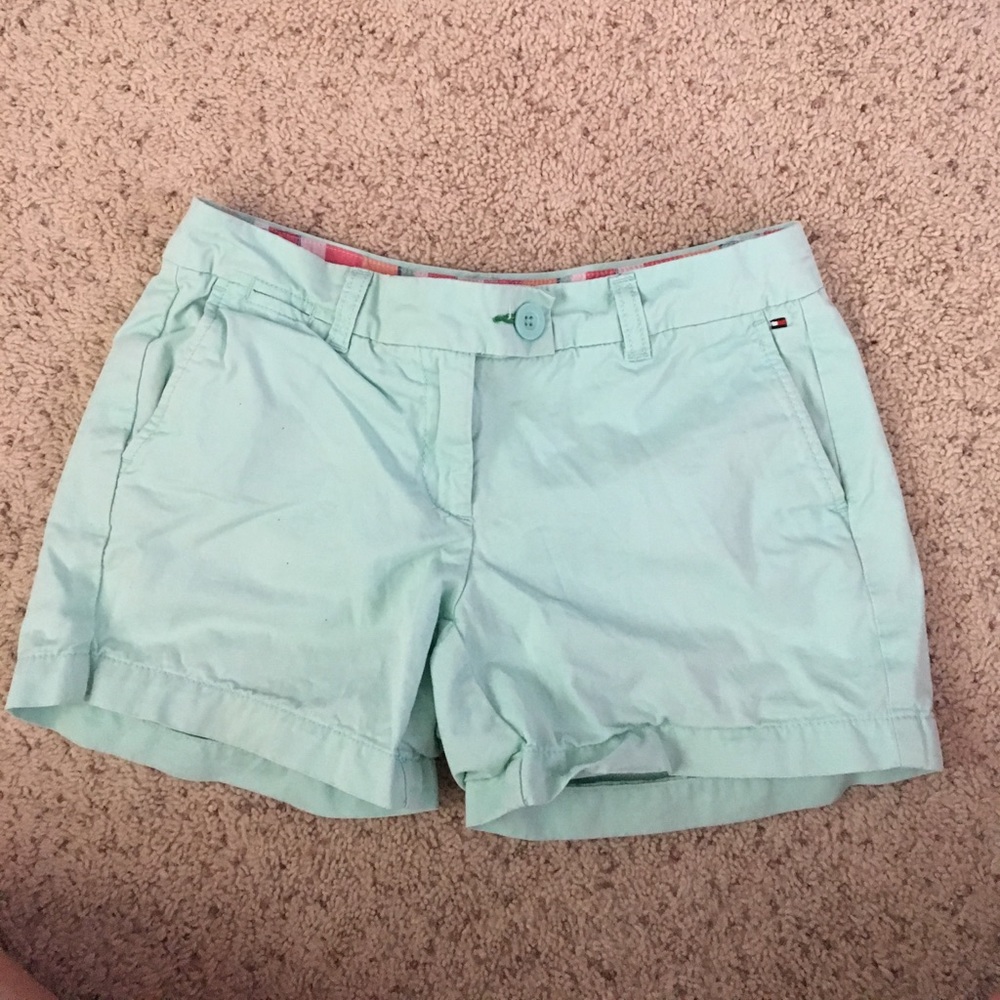 Tommy Hilfiger Mint Green Shorts